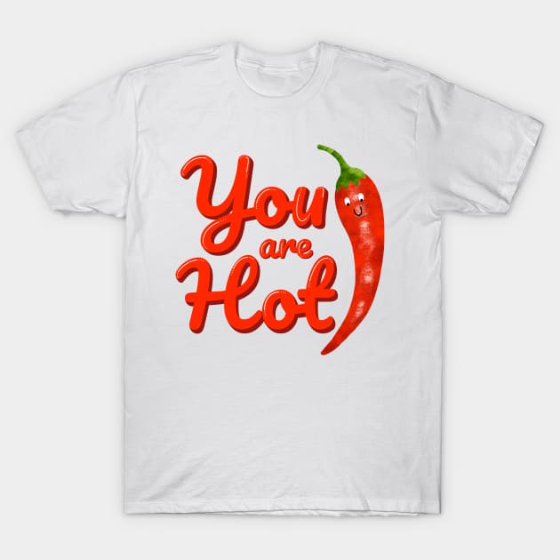 You are Hot, Valentine T-Shirt by SarahWIllustration